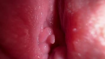 Extremely close up pussy spread and dirty talk