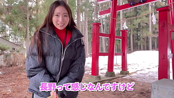 Snow scenery. The footbath and the open -air bath are the best